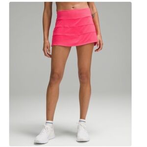 NWOT Pace Rival Mid-Rise Skirt in Lip Gloss